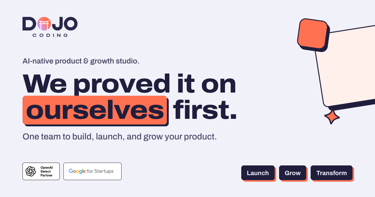 Dojo Coding | AI-Native Software Studio & Venture Lab